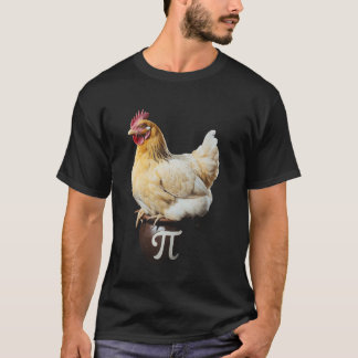 Camiseta Día de Pi Pollo Profesor de Matemáticas Estudiante