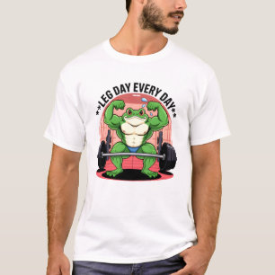 Camiseta Día de Piernas Todos los Días