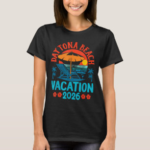 Camiseta Día de playa en Daytona Florida 2026 Vacaciones fa