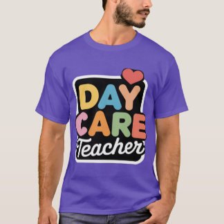 Camiseta Día de Profesora de Guardería Bonito Primer Día de