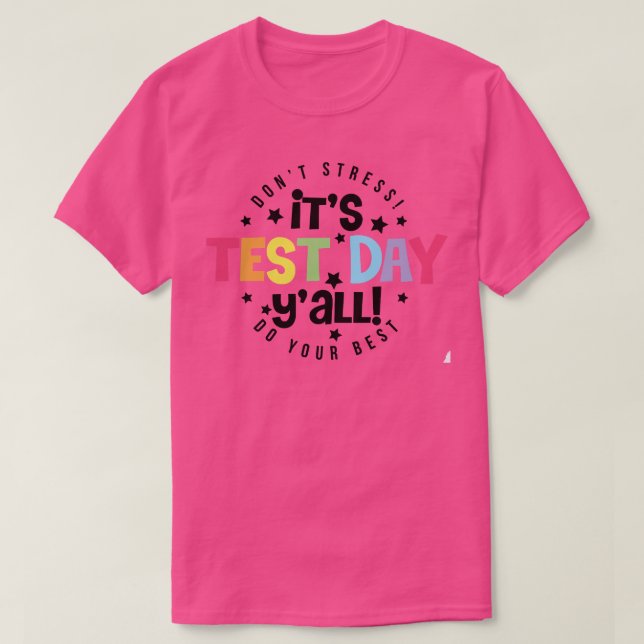 Camiseta día de prueba (Diseño del anverso)