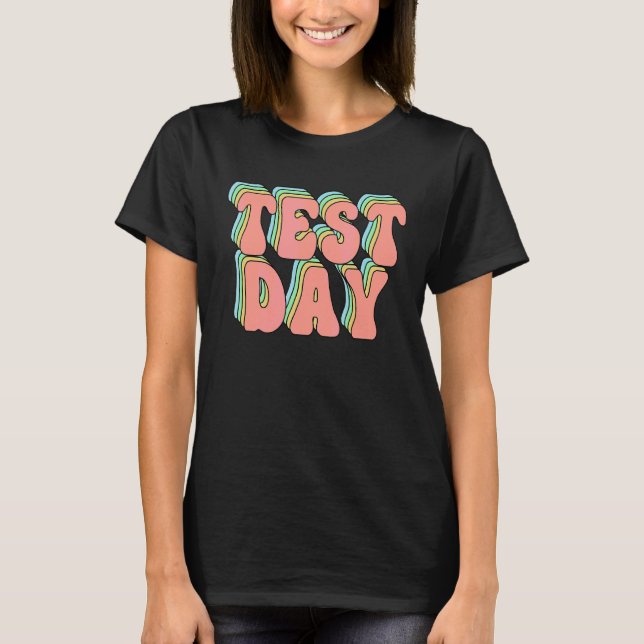 Camiseta Día de prueba (Anverso)