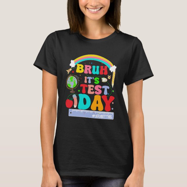 Camiseta día de prueba bruh (Anverso)
