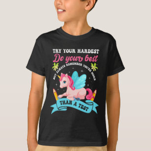 Camiseta Día de prueba de unicornio de camisas por día