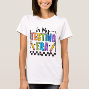 Camiseta Día de prueba divertida de mi época de pruebas Día