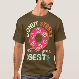 Camiseta Día de prueba divertida regalo del profesor Donut 