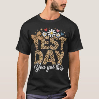Camiseta Día de prueba divertido Día de prueba del profesor