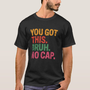 Camiseta Día de prueba divertido hermano Profesor Tienes es