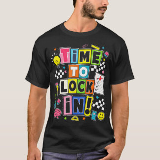 Camiseta Día de prueba es hora de concentrarse cita diverti