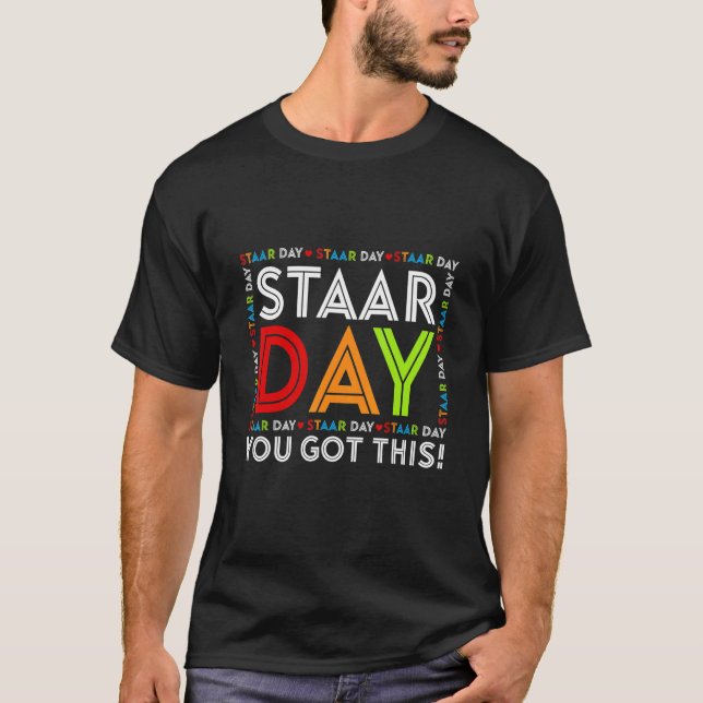 Camiseta Día de prueba estelar Profesor motivacional 2 (Anverso)