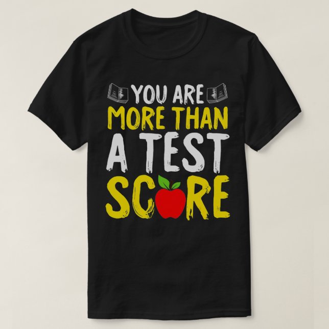 Camiseta Día De Prueba Más De Una Prueba De Estado De Puntu (Diseño del anverso)