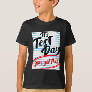 Camiseta Día de prueba que obtuvo esta prueba docente