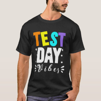 Camiseta Día De Prueba S Para La Prueba De Campo Del Profes