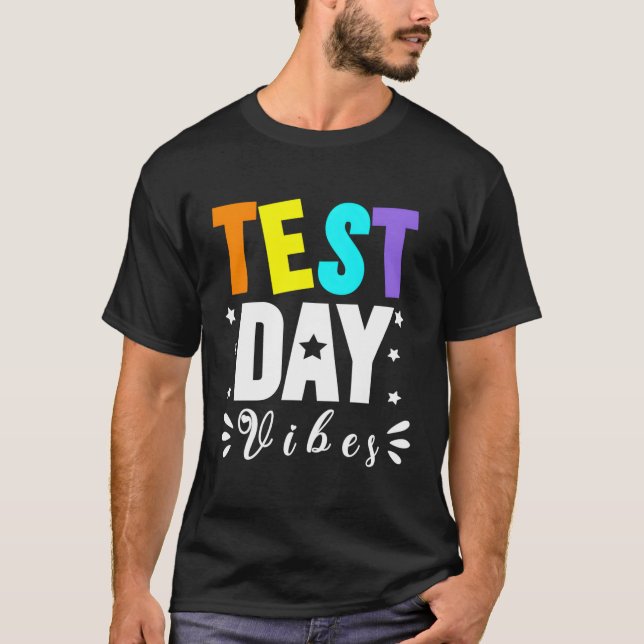 Camiseta Día De Prueba S Para La Prueba De Campo Del Profes (Anverso)