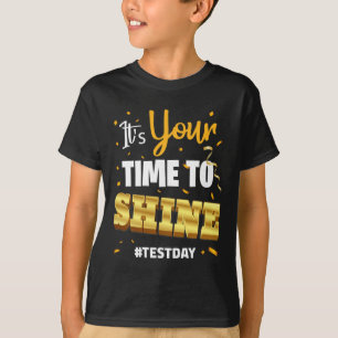 Camiseta Día de Prueba Tee Teacher Testing School Tu Tiempo