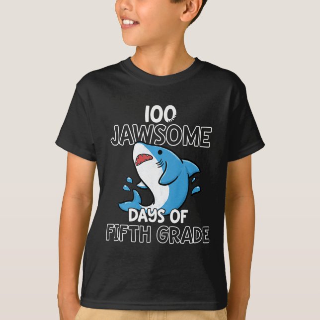 Camiseta Día De Quinto Grado Para Cada Tiburón Suden (Anverso)