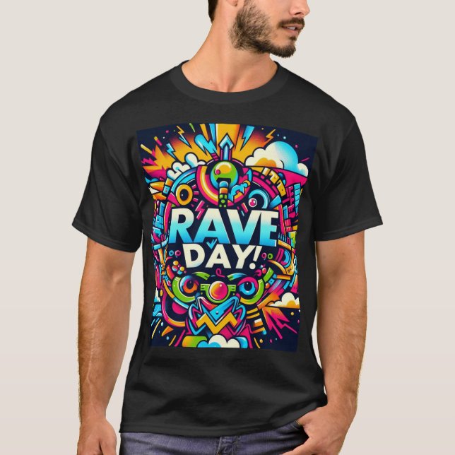 Camiseta Día de Rave! - Patrimonio (Anverso)