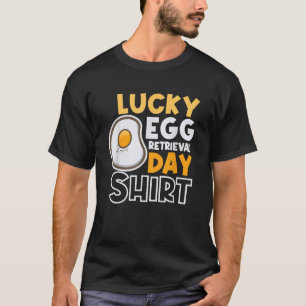 Camiseta Día de Recuperación de Huevos Afortunados Transfer