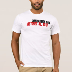 Camiseta Día de reforma, el 31 de octubre de 1517