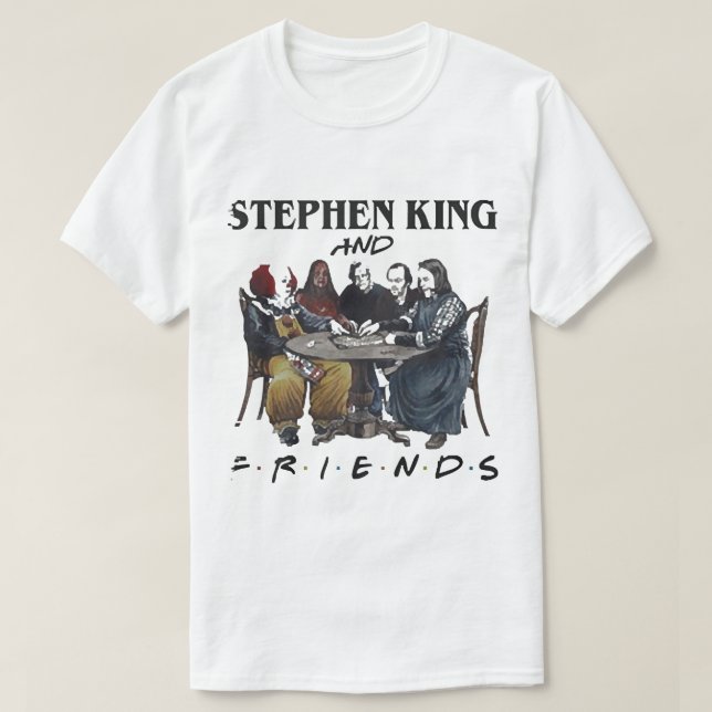 Camiseta Día de regalo película Stephen Film King Halloween (Diseño del anverso)