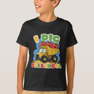 Camiseta Día de regreso a la escuela de preescolar estudian