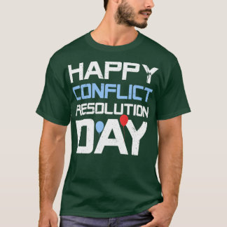 Camiseta Día de resolución de conflictos
