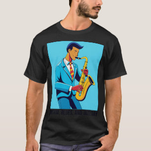 Camiseta día de rhythm blues y jazz