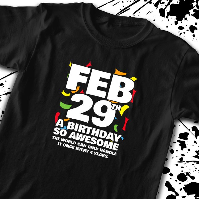 Camiseta Día de Salto Cumpleaños - Año de Salto Cumpleaños (Subido por el creador)