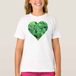 Camiseta Día de San Patentes, shamrock verde, corazones irl