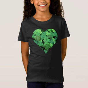 Camiseta Día de San Patentes, shamrock verde, corazones irl