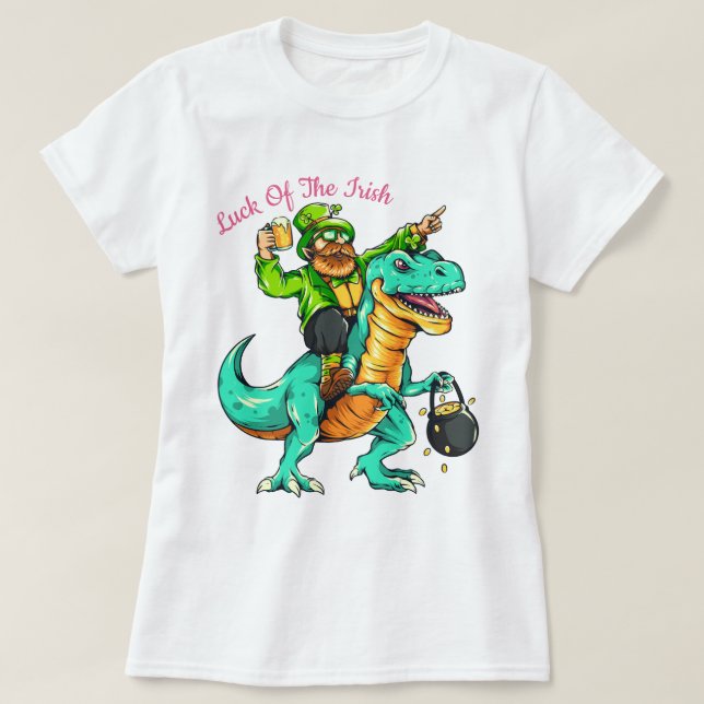 Camiseta Día de San Patricio (Diseño del anverso)