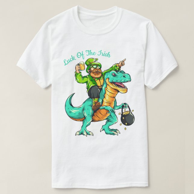 Camiseta Día de San Patricio (Diseño del anverso)
