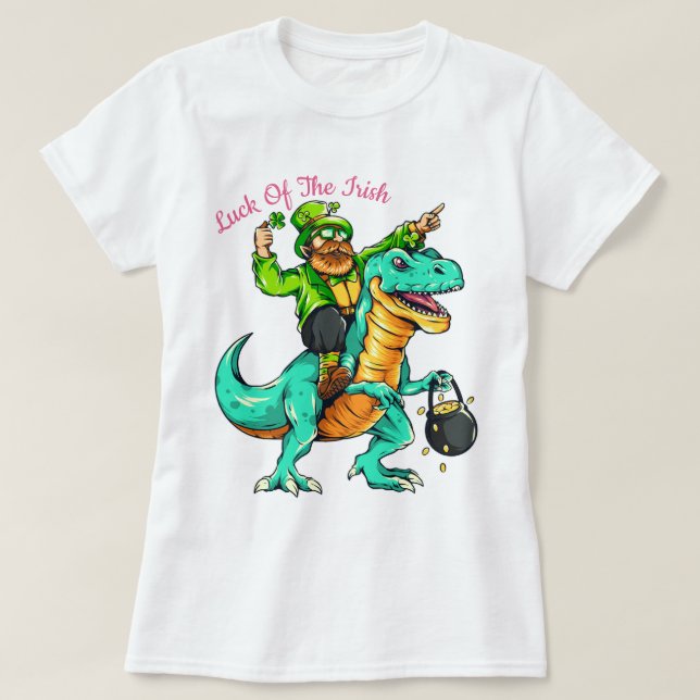 Camiseta Día de San Patricio (Diseño del anverso)