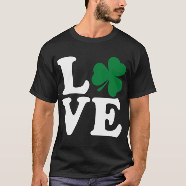 Camiseta Día de San Patricio Ama Green Irish Shamrock Fun (Anverso)