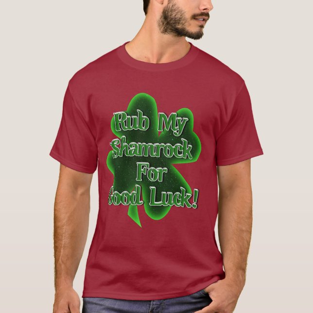 Camiseta Día de San Patricio - Bañar mis rocas para la buen (Anverso)