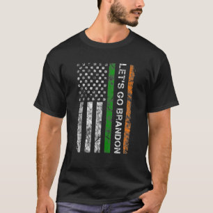 Camiseta Día de San Patricio Bandera de EE. UU. Irlandés Va