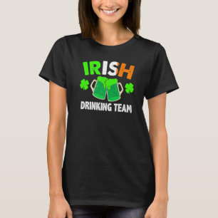 Camiseta Día de San Patricio Bandera de Irlanda Cerveza BEB