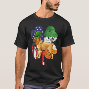 Camiseta Día de San Patricio Bandera irlandesa americana Gr
