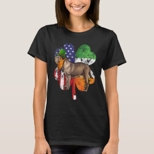 Camiseta Día de San Patricio Bandera irlandesa americana Ma