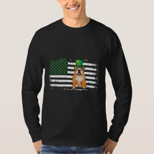 Camiseta Día de San Patricio Bandera Irlandesa Amor Francés