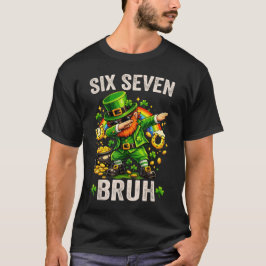 Camiseta Día de San Patricio Bruh Seis Siete Niños Chicos H