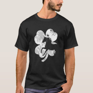 Camiseta Día de San Patricio Caballo Trébol Irlandés Niños