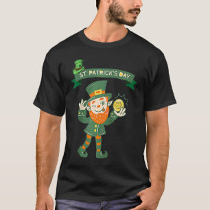 Camiseta Día de San Patricio Cerveza Divertida Fiesta de Be