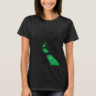 Camiseta día de san patricio chicago graphic river verde ir