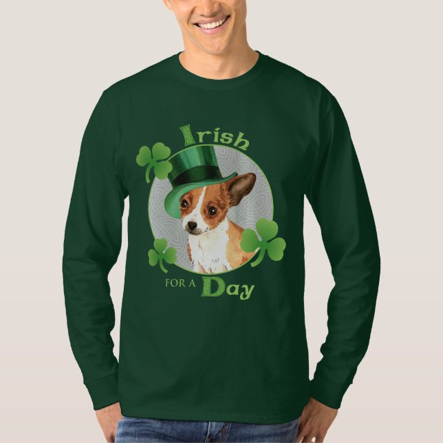 Camiseta Día de San Patricio Chihuahua (Anverso)