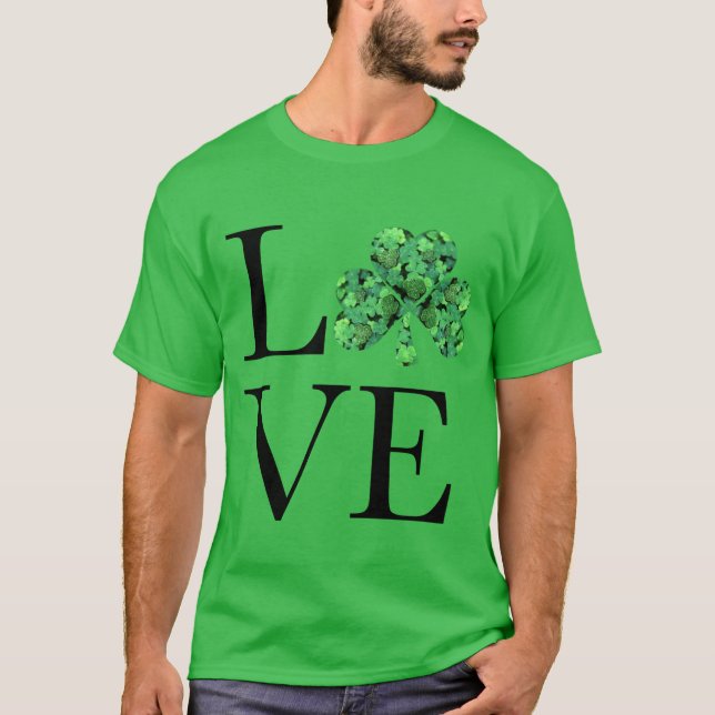 Camiseta Día de San Patricio | Chispas verdes (Anverso)