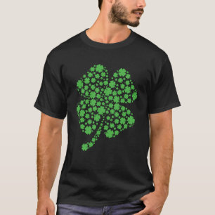 Camiseta Día de San Patricio con Shamrock Vintage Iri