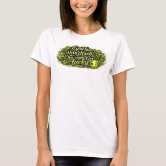 Camiseta Día de San Patricio coqueto y feliz
