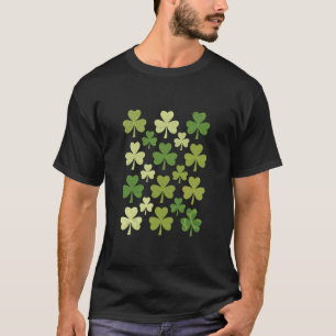 Camiseta Día de San Patricio Corazón Trébol de la Suerte Tr