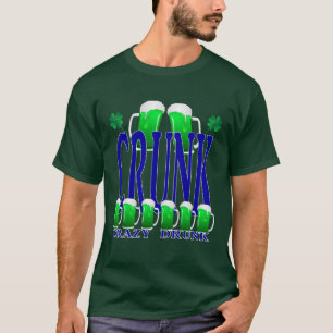 Camiseta Día de San Patricio CRUNK - Borracho Loco